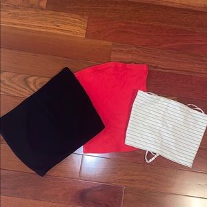Forever 21/shein tube top bundle
